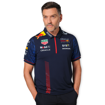 Red Bull Racing Polo - S - Team Polo 2023 - Heren - Max Verstappen