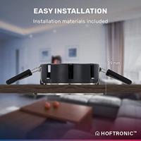 Set van 6 Napels smart inbouwspots - IP65 Waterdicht - 8 Watt 600 Lumen - Kantelbaar - Wifi + Bluetooth - RGBWW - Google Home, Amazon Alexa en Siri - RVS - Voor binnen en buiten - thumbnail