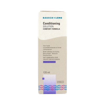 Conditioner lenzenvloeistof harde lenzen 120 Milliliter