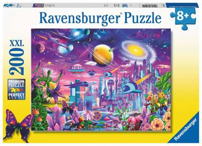 Ravensburger puzzel Cosmische stad. 200 stukjes