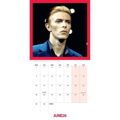 David Bowie Kalender 2026 Record Sleeve David Bowie Kalender 2026 Record Sleeve