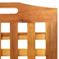 Kamerscherm met 3 panelen 121,5x2x115 cm massief acaciahout - thumbnail