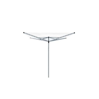Brabantia topspinner droogmolen met metalen grondanker 60 meter metallic grey Brabantia topspinner droogmolen met metalen grondanker 60 meter metallic grey