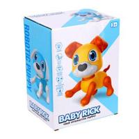 Robot Puppy Rick 20 cm + Licht en Geluid Geel/Oranje - thumbnail