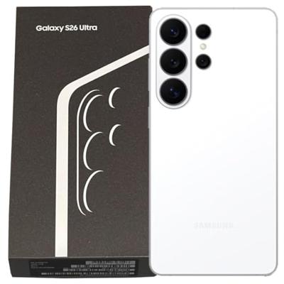 Samsung Galaxy S26 Ultra 5G (SM-S948B, internationale versie), 512 GB geheugen, 12 GB RAM, Android 16 Factory Unlocked Smartphone (wit) Samsung Galaxy S26 Ultra 5G (SM-S948B, internationale versie), 512 GB geheugen, 12 GB RAM, Android 16 Factory Unlocked Smartphone (wit)