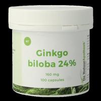 Natuurapotheek Ginkgo biloba 24% 160mg 100 Capsules - thumbnail
