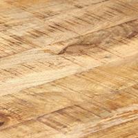 Salontafel 110x60x40 cm massief hout met sheesham afwerking - thumbnail