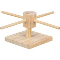 Trixie voer draaimolen onbehandeld hout - thumbnail