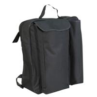 Rolstoeltas met krukhouder | Verschillende opbergvakken | Zwart | Nylon | Rolstoeltassen | VA132SS - thumbnail