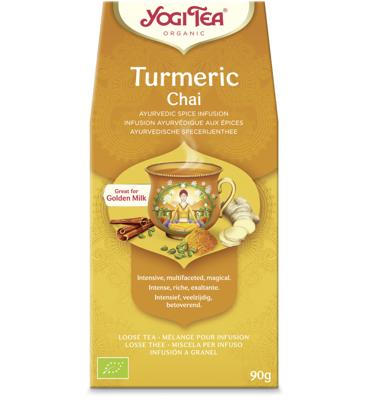 Yogi Tea Turmeric chai bio 90 Gram Yogi Tea Turmeric chai bio 90 Gram