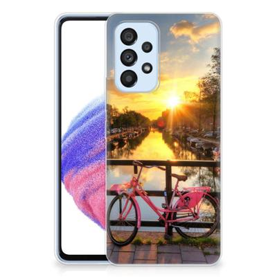 Samsung Galaxy A53 5G | Silliconen Back Cover | Amsterdamse Grachten