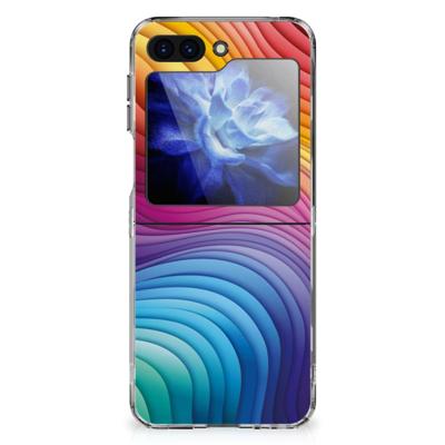 TPU Hoesje voor Samsung Galaxy Z Flip 6 Regenboog