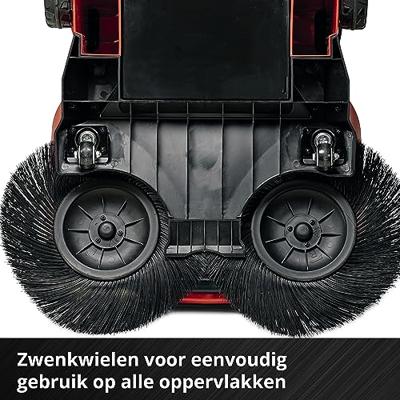 Einhell TE-SW 18/610 Li Solo - Accu Veegmachine | 18V | 610 mm | 20L | Zonder accu&apos;s en lader - 2352040 - 2352040