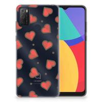 Alcatel 1S (2021) | TPU bumper | Hearts - thumbnail
