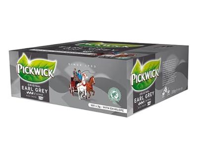 Pickwick thee, Earl Grey, pak van 100 stuks