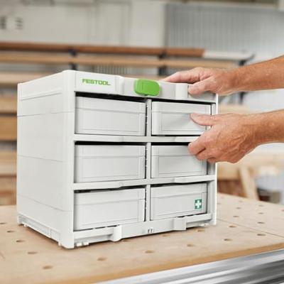 Festool SYS3-RK/6 M 337-Set Systainer³ Rack - 577816 - thumbnail