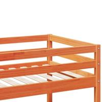Stapelbed massief grenenhout wasbruin 80x200 cm - thumbnail