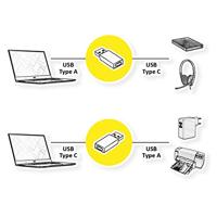 ROLINE USB 3.2 Gen 1 adapter, USB Type A - C, M/F - thumbnail