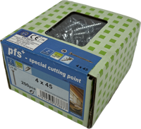 pgb-Europe PFS+ | Spaanplaatschroef PFS+ VZK-T Ø 4,0x45 Zn - 200 stuks - PFWVTV001004000453 - thumbnail
