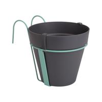 Elho loft urban easy hanger enkelbalkon pothouder antraciet - thumbnail