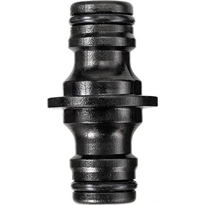 TOOLCRAFT 2302359 Slangverbinder kunststof 5 cm Zwart