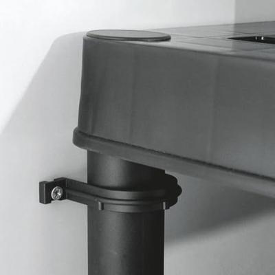 KIS Storage Shelf Plus 75/5 - 75 x 32 x 176 cm - Zwart