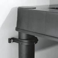 KIS Storage Shelf Plus 75/5 - 75 x 32 x 176 cm - Zwart - thumbnail