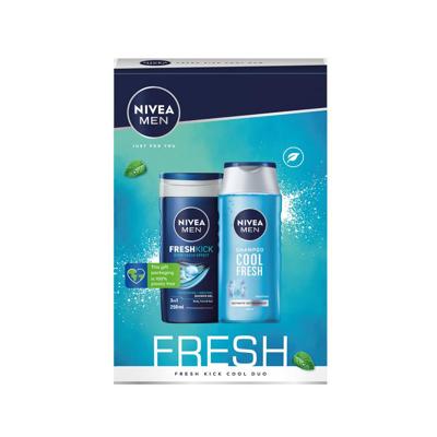 Nivea GVP Men Fresh Kick Duo set van 2