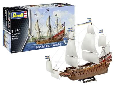 Revell modelbouwpakket - swedish regal ship vasa 1:150 - 330dlg. Revell modelbouwpakket - swedish regal ship vasa 1:150 - 330dlg.