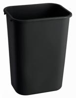 Rubbermaid vuilbak 39 l, zwart - thumbnail
