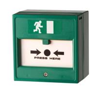 Maasland noodschakelaar - groen - dubbelpolig - 2002SG - thumbnail