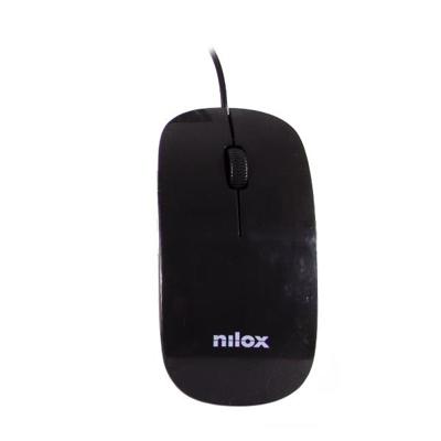 Toetsenbord en muis Nilox COMBO USB NILOX - TECLADO + RATÓN FLAT Zwart Qwerty Spaans QWERTY Toetsenbord en muis Nilox COMBO USB NILOX - TECLADO + RATÓN FLAT Zwart Qwerty Spaans QWERTY