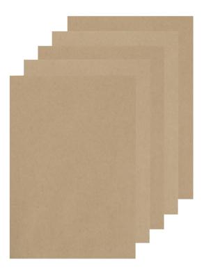 HEMA Schriften A4 gelinieerd kraft - 5 stuks