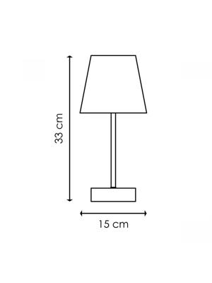 Home sweet home tafellamp Arica ↕ 33 cm - beige Home sweet home tafellamp Arica ↕ 33 cm - beige