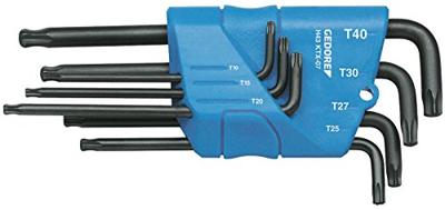 Gedore Stiftsleutelset Torx 7-dlg. - 1531441
