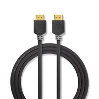 High Speed HDMI-kabel met Ethernet | HDMI-connector - HDMI-connector | 20 m | Antraciet - thumbnail