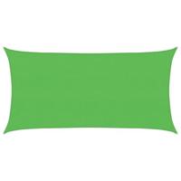 VidaXL Zonnezeil 160 g/m² 2,5x4,5 m hdpe lichtgroen - thumbnail