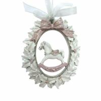 Kerstversiering DKD Home Decor Hars (7 x 1 x 9 cm) (6 Stuks) - thumbnail