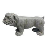 Leitmotiv Outdoor Bench Dog Donkergrijs - thumbnail