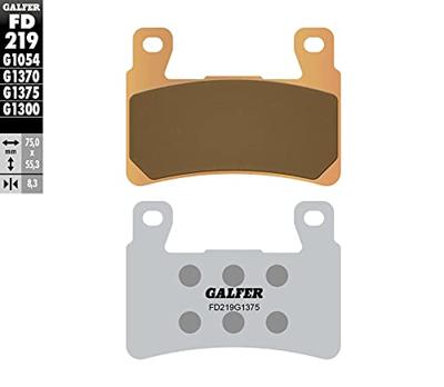 GALFER remblokken "fd219" brake pad fd219 g1375 sin. metal str.&sp. GALFER remblokken "fd219" brake pad fd219 g1375 sin. metal str.&sp.