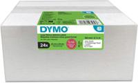 Dymo etiketten LabelWriter ft 25 x 54 mm, wit, 500 etiketten, multipack van 24 rollen - thumbnail