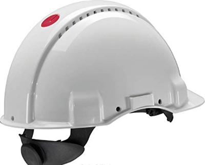 3M Peltor G3000 vh-bouwhelm wit met draaiknop