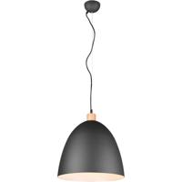 Moderne LED Hanglamp E27 - Zwart Aluminium - Verstelbaar 60W - thumbnail
