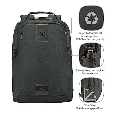 Wenger MX ECO Professional Laptoprugzak Geschikt voor max. (laptop): 40,6 cm (16) Grijs Wenger MX ECO Professional Laptoprugzak Geschikt voor max. (laptop): 40,6 cm (16) Grijs