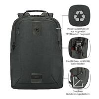 Wenger MX ECO Professional Laptoprugzak Geschikt voor max. (laptop): 40,6 cm (16) Grijs - thumbnail