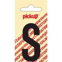 Plakletter Nobel Sticker zwarte letter S Pickup - Pickup - thumbnail