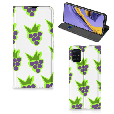 Samsung Galaxy A51 | Flip Style Cover | Druiven