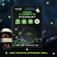 Dog Comets Ball Stardust Zwart/Groen M - thumbnail