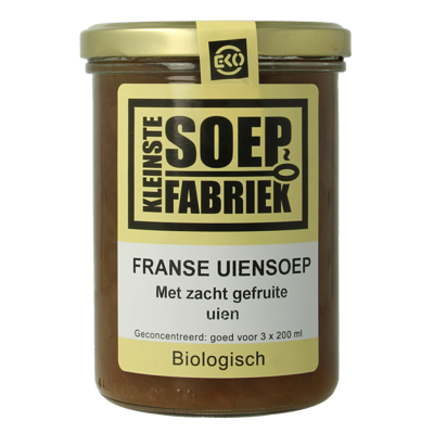 Franse uiensoep vegetarisch bio 400 Milliliter
