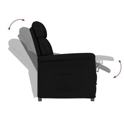 Fauteuil Zwart 96,5 x 70,5 x 95 cm Microvezel